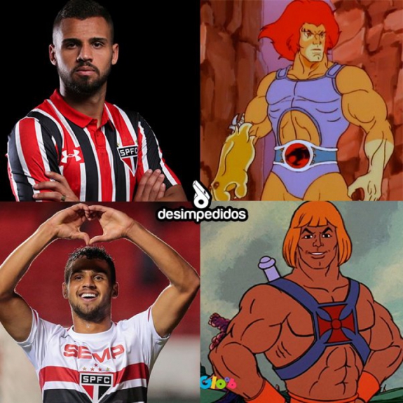 A internet não perdoou mais uma falha do zagueiro do São Paulo