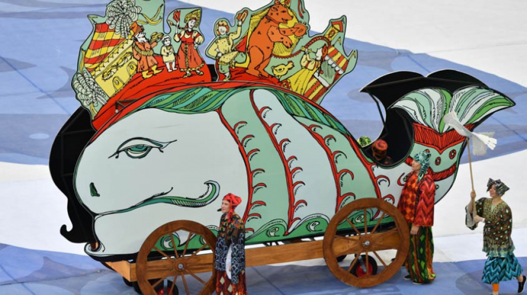 Beleza em todos os sentidos, incluindo a de obras de arte para agitarem o evento de abertura