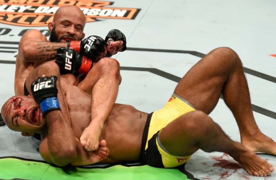 Demetrious Johnson finalizou Wilson Reis, que é especialista em jiu-jitsu