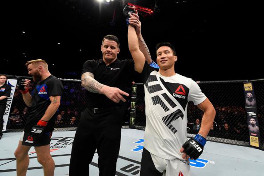 Ben Nguyen finalizou Tim Elliott em apenas um minuto no UFC Fight Night Auckland