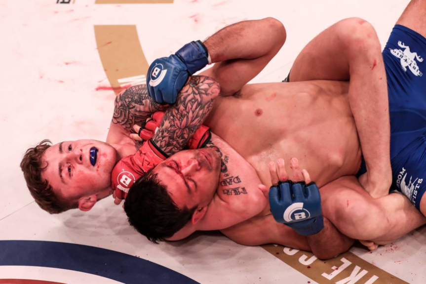 James Gallagher finalizou Chinzo Machida no primeiro round pelo Bellator 180