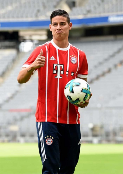 James Rodríguez no Bayern de Munique