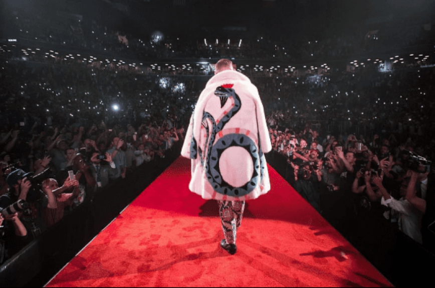 Conor McGregor apareceu em Nova York com visual irreverente