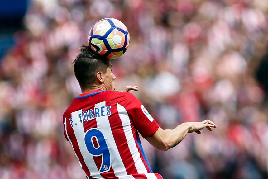 Difícil acreditar, mas aos 33 anos, Fernando Torres não dá nenhum sinal de ser veterano no ataque do Atlético de Madrid