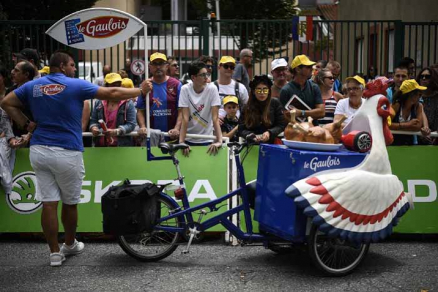 Afinal de contas, de tudo se vê na maior competição do ciclismo mundial
