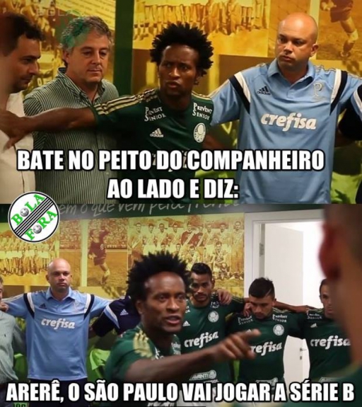 Má fase do São Paulo rende zoações entre os rivais