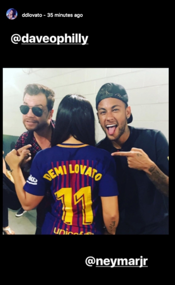 Neymar e Demi Lovato