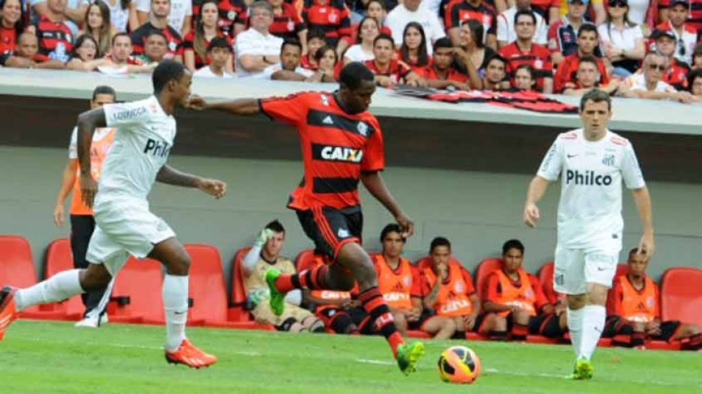 26/05/2013 – Santos 0 x 0 Flamengo – Campeonato Brasileiro – Mané Garrincha