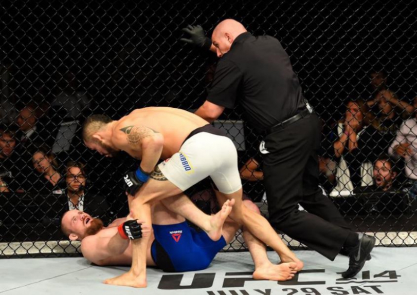UFC Islândia - Santiago Ponzinibbio nocauteou Gunnar Nelson no primeiro round