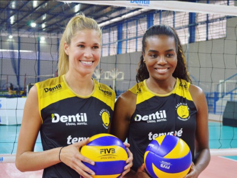 Alix Klineman e Fabiana Claudino