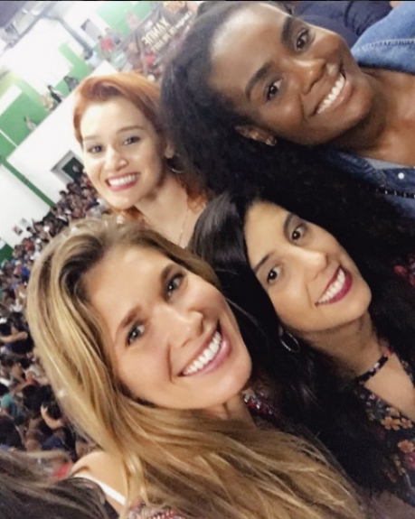 Alix Klineman, Juliana Carrijo, Fabiana Claudino e Claudia Bueno