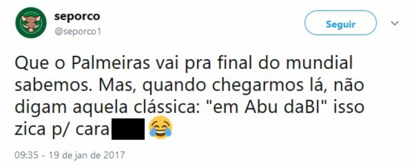Torcedores do Palmeiras sonhavam com a final do Mundial de Clubes