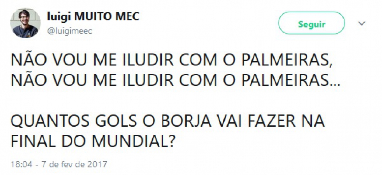 Torcedores do Palmeiras sonhavam com a final do Mundial de Clubes