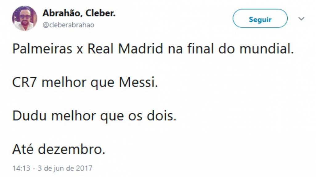 Torcedores do Palmeiras sonhavam com a final do Mundial de Clubes