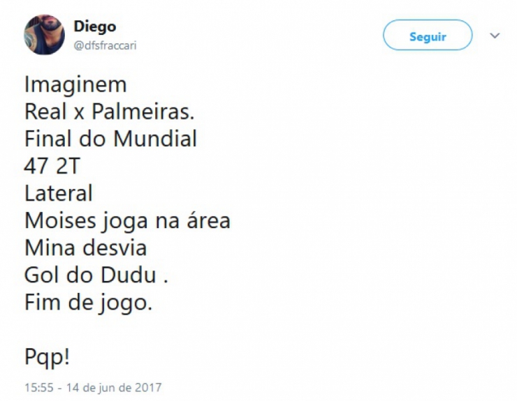 Torcedores do Palmeiras sonhavam com a final do Mundial de Clubes