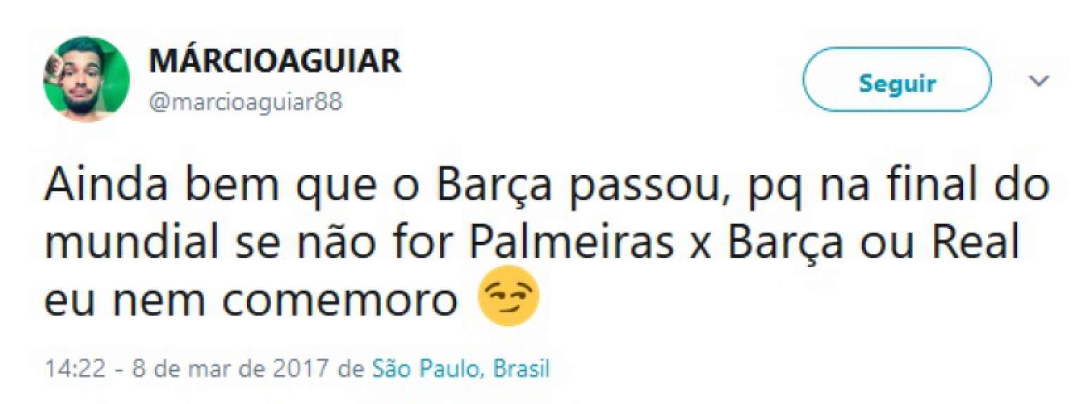 Torcedores do Palmeiras sonhavam com a final do Mundial de Clubes