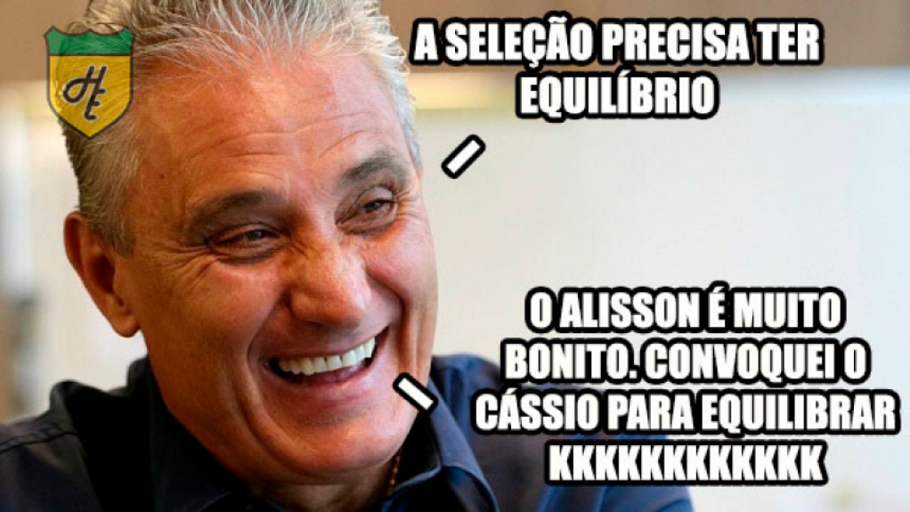 Lista divulgada por Tite para os jogos contra Equador e Colômbia virou assunto nas redes sociais