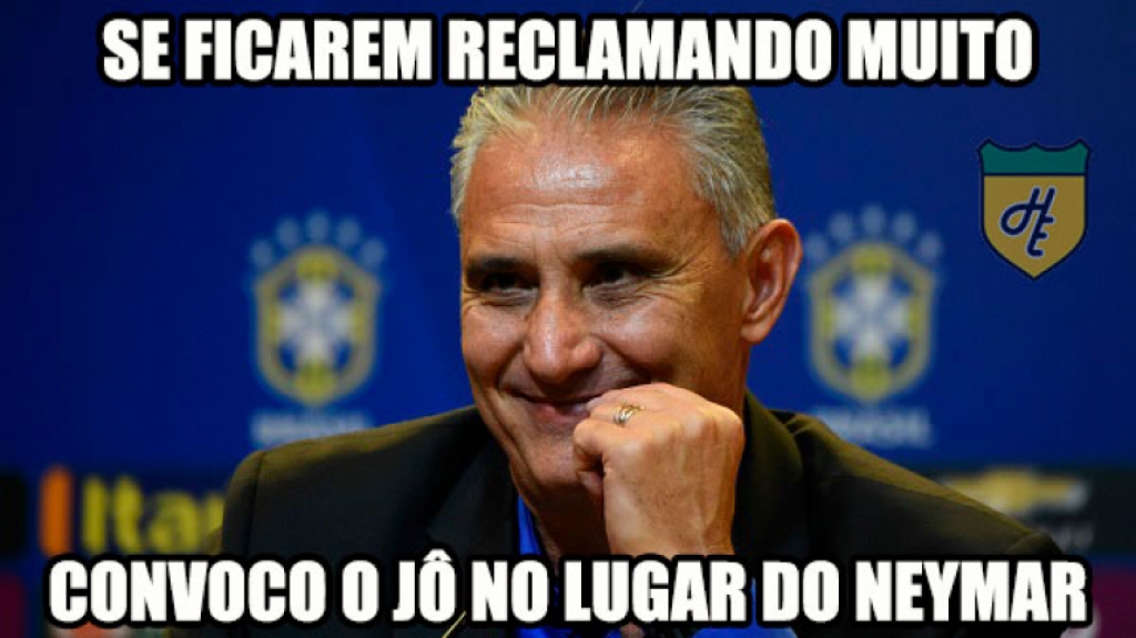 Lista divulgada por Tite para os jogos contra Equador e Colômbia virou assunto nas redes sociais