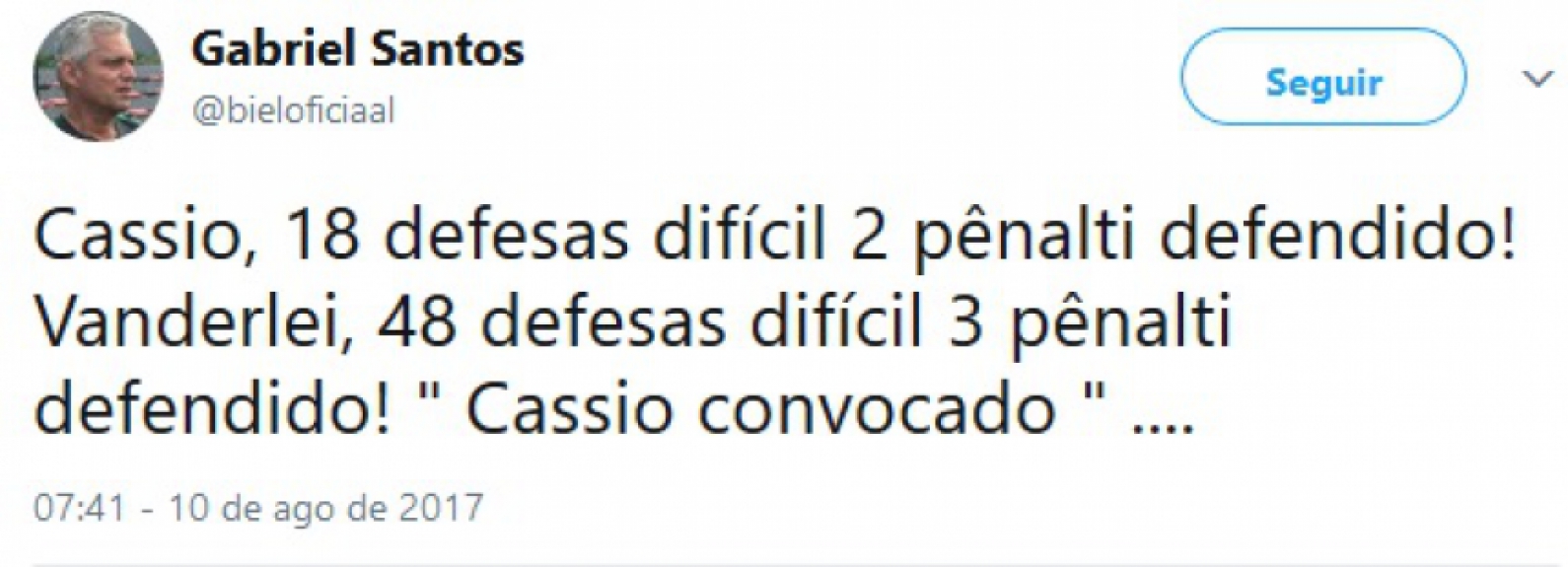 Lista divulgada por Tite para os jogos contra Equador e Colômbia virou assunto nas redes sociais