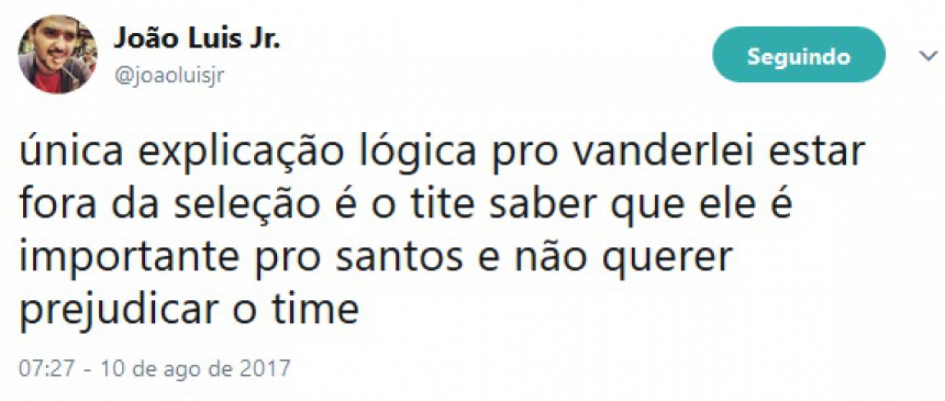 Lista divulgada por Tite para os jogos contra Equador e Colômbia virou assunto nas redes sociais