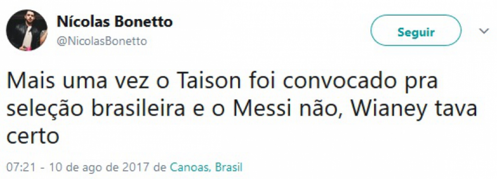 Lista divulgada por Tite para os jogos contra Equador e Colômbia virou assunto nas redes sociais