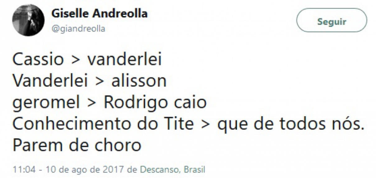 Lista divulgada por Tite para os jogos contra Equador e Colômbia virou assunto nas redes sociais