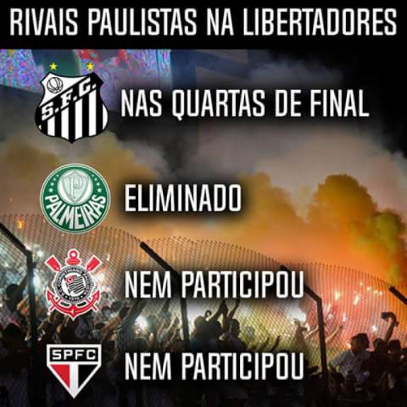 Santistas tiraram onda com vaga na próxima fase da Libertadores