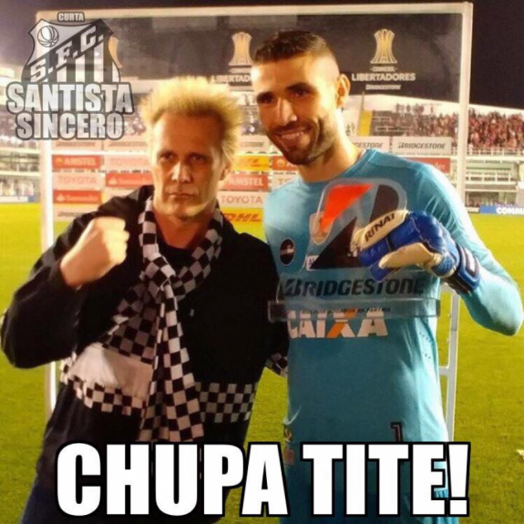 Santistas tiraram onda com vaga na próxima fase da Libertadores