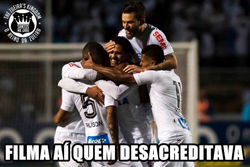 Santistas tiraram onda com vaga na próxima fase da Libertadores