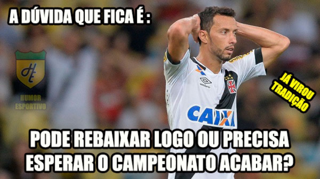 Vasco sofre com as gozações após derrota para o Bahia