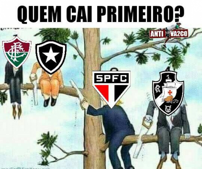 Vasco sofre com as gozações após derrota para o Bahia