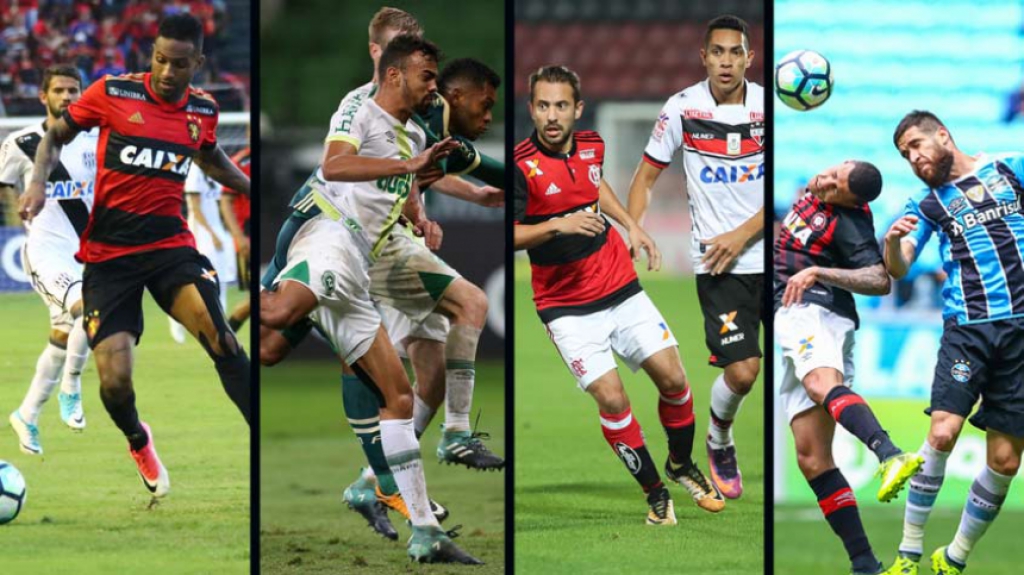 Sport, Chapecoense, Flamengo e Atlético-PR