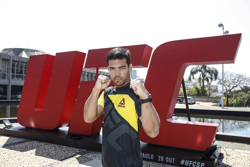 Lyoto Machida, Derek Brunson e Demian Maia promovem o UFC em São Paulo