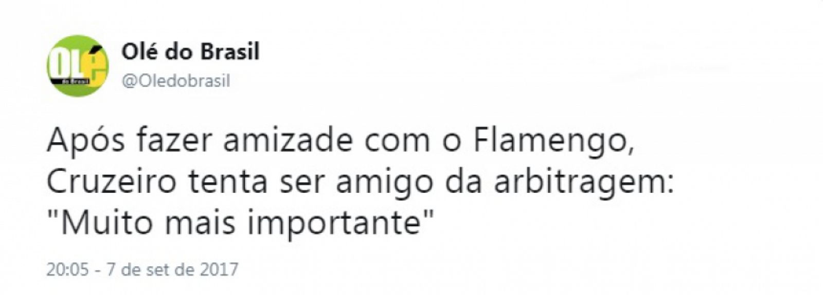 Memes do jogo entre Flamengo e Cruzeiro