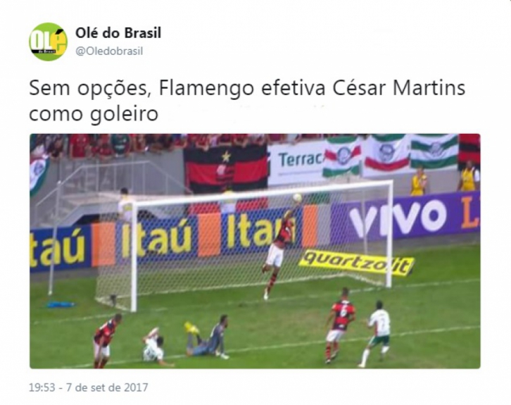Memes do jogo entre Flamengo e Cruzeiro