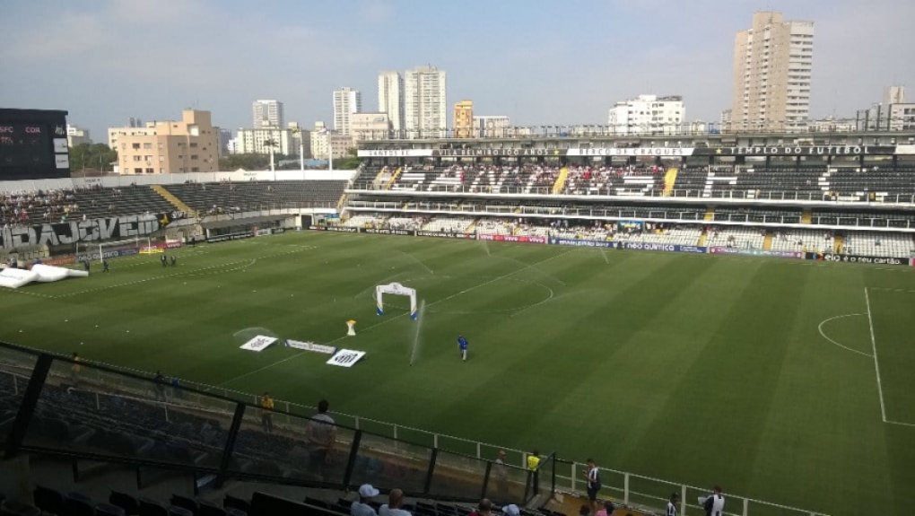 Vila Belmiro antes do clásscO