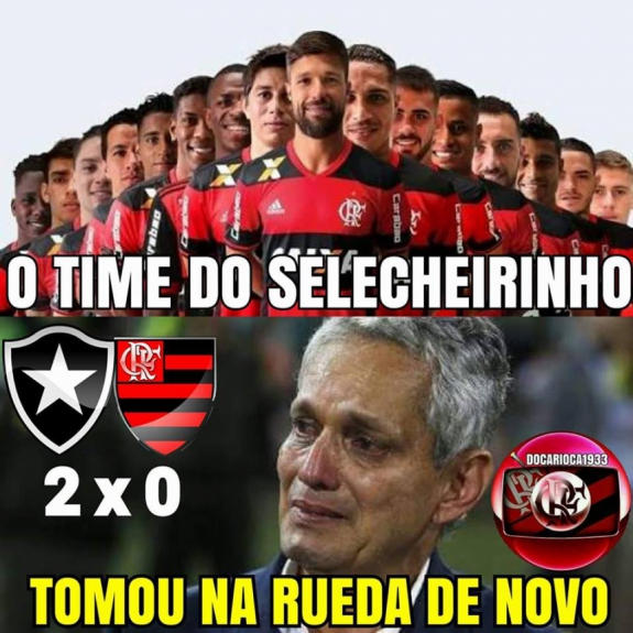 Memes sobre vitória do Botafogo
