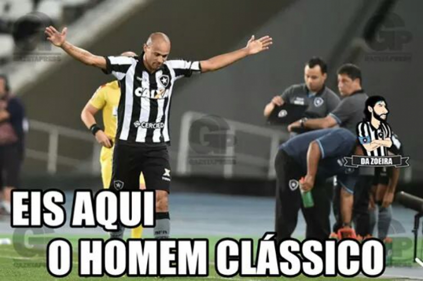 Memes sobre vitória do Botafogo