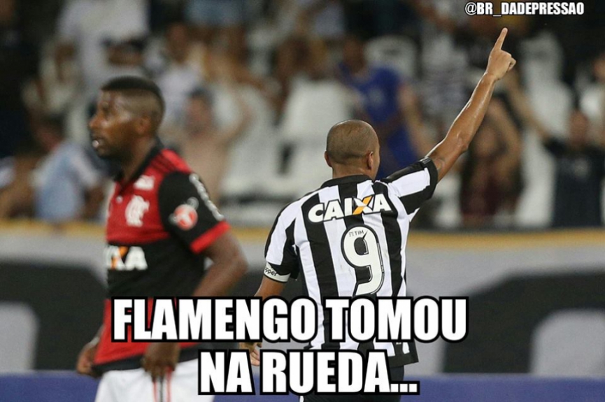 Memes sobre vitória do Botafogo