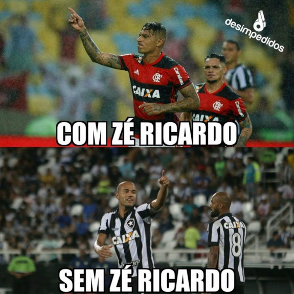 Memes sobre vitória do Botafogo