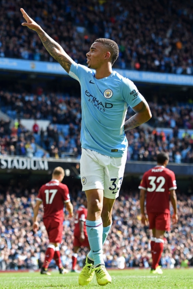 Gabriel Jesus - O atacante brasileiro segue brilhando no campeonato inglês. No último sábado, o camisa 33 atuou apenas 57 minutos, suficientes para marcar dois gols na goleada de 5 a 0 sobre o Liverpool.