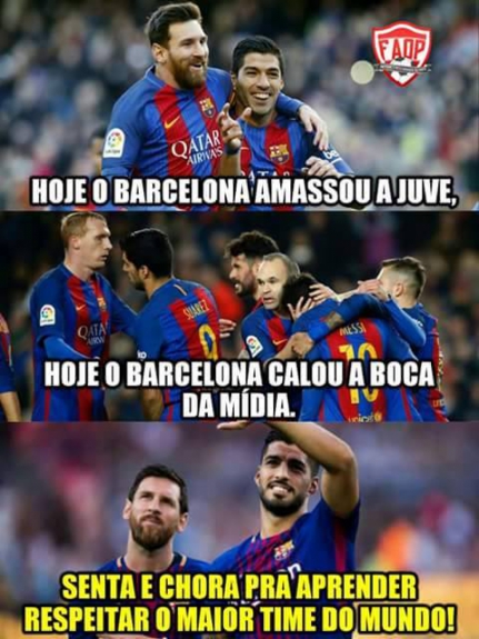 Memes sobre estréia da Champions