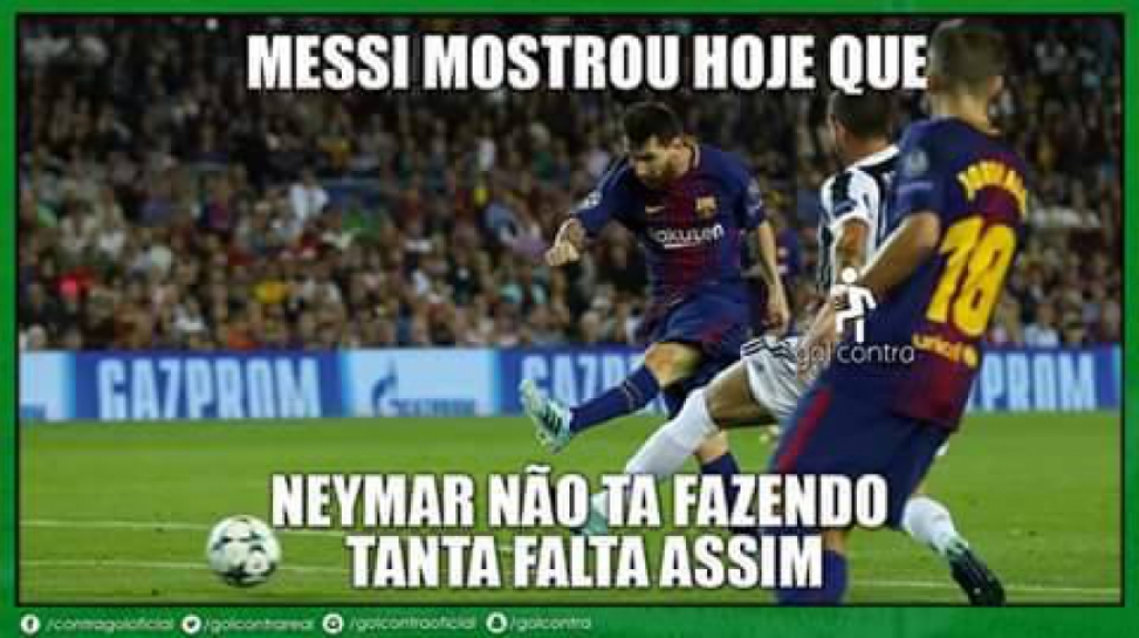 Memes sobre estréia da Champions