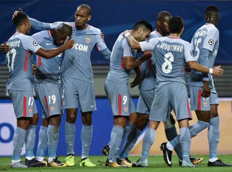 Mas o Monaco também teve um gol para comemorar em território alemão