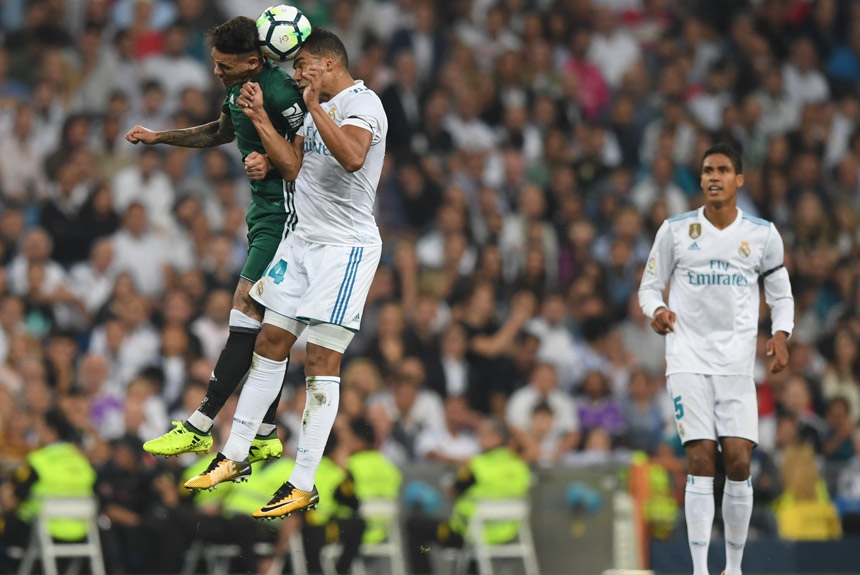 O volante Casemiro teve atuação segura, inclusive evitou que o Betis vencesse o Real Madrid por um placar mais dilatado