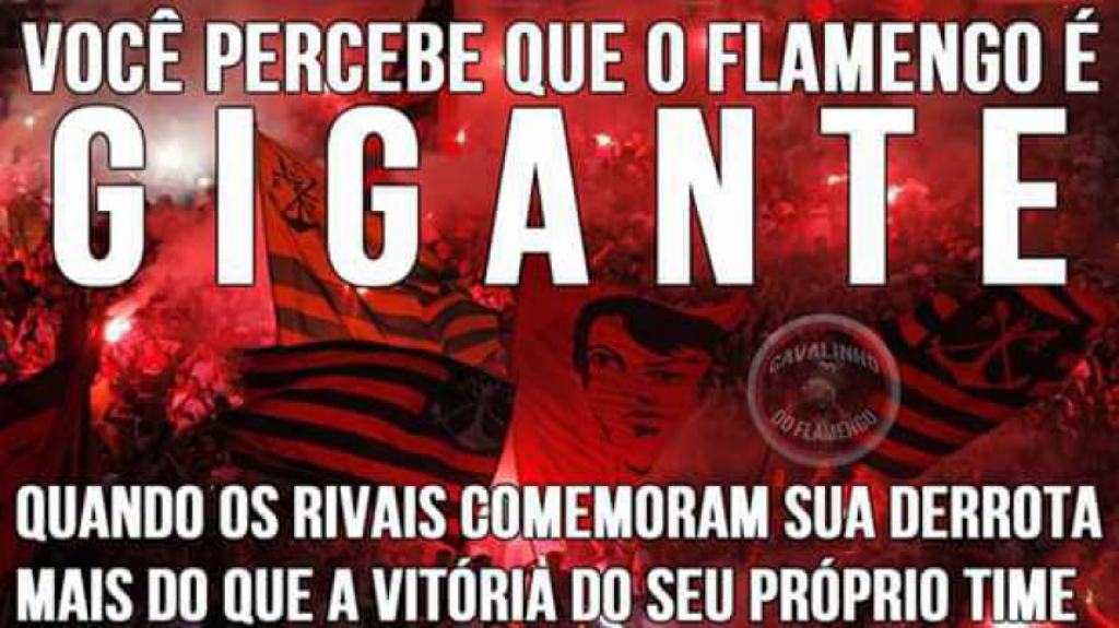 Mesmo derrotados, flamenguistas não perderam a oportunidade de cutucar os rivais