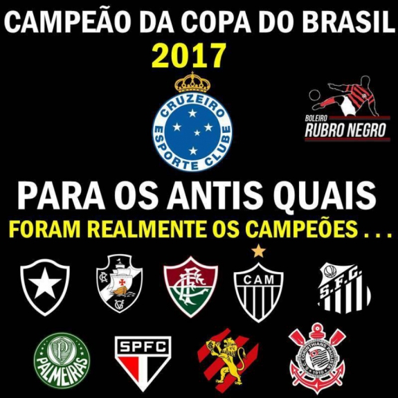 Mesmo derrotados, flamenguistas não perderam a oportunidade de cutucar os rivais