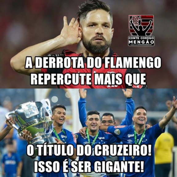 Mesmo derrotados, flamenguistas não perderam a oportunidade de cutucar os rivais