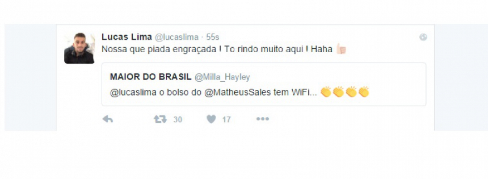 Lucas Lima Twitter