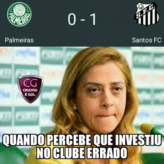 Palmeiras não escapou das zoações após derrota no Allianz Parque